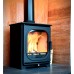 Ecosy+ Hampton 5 RD1 Defra Approved -  Ecodesign Ready (2022) - 5kw Wood Burning Stove - 7 Year Guarantee - Black